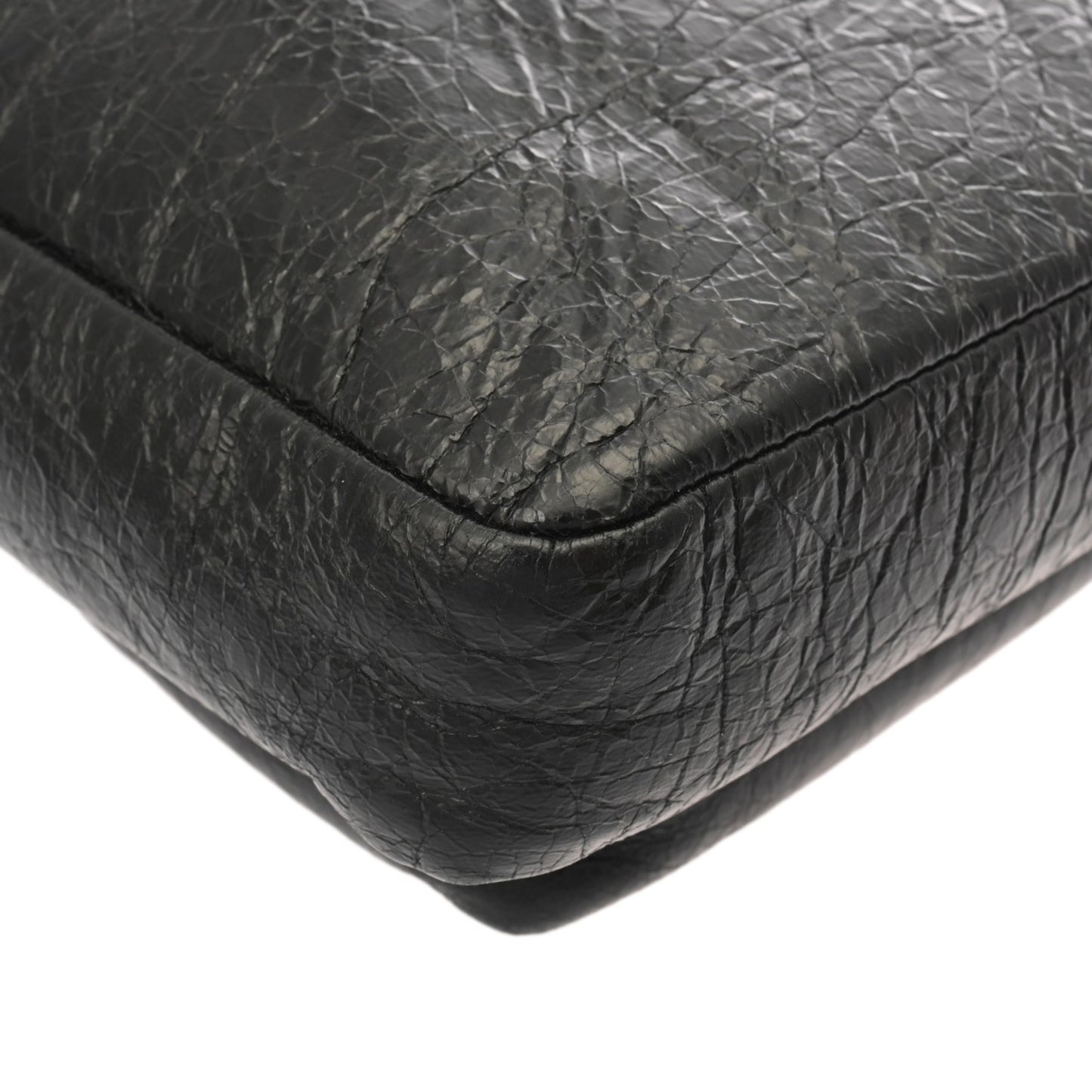 Balenciaga Explorer Black Unisex Leather Body Bag