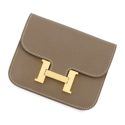 Hermes Herms Constance Etoupe Epsom Wallet