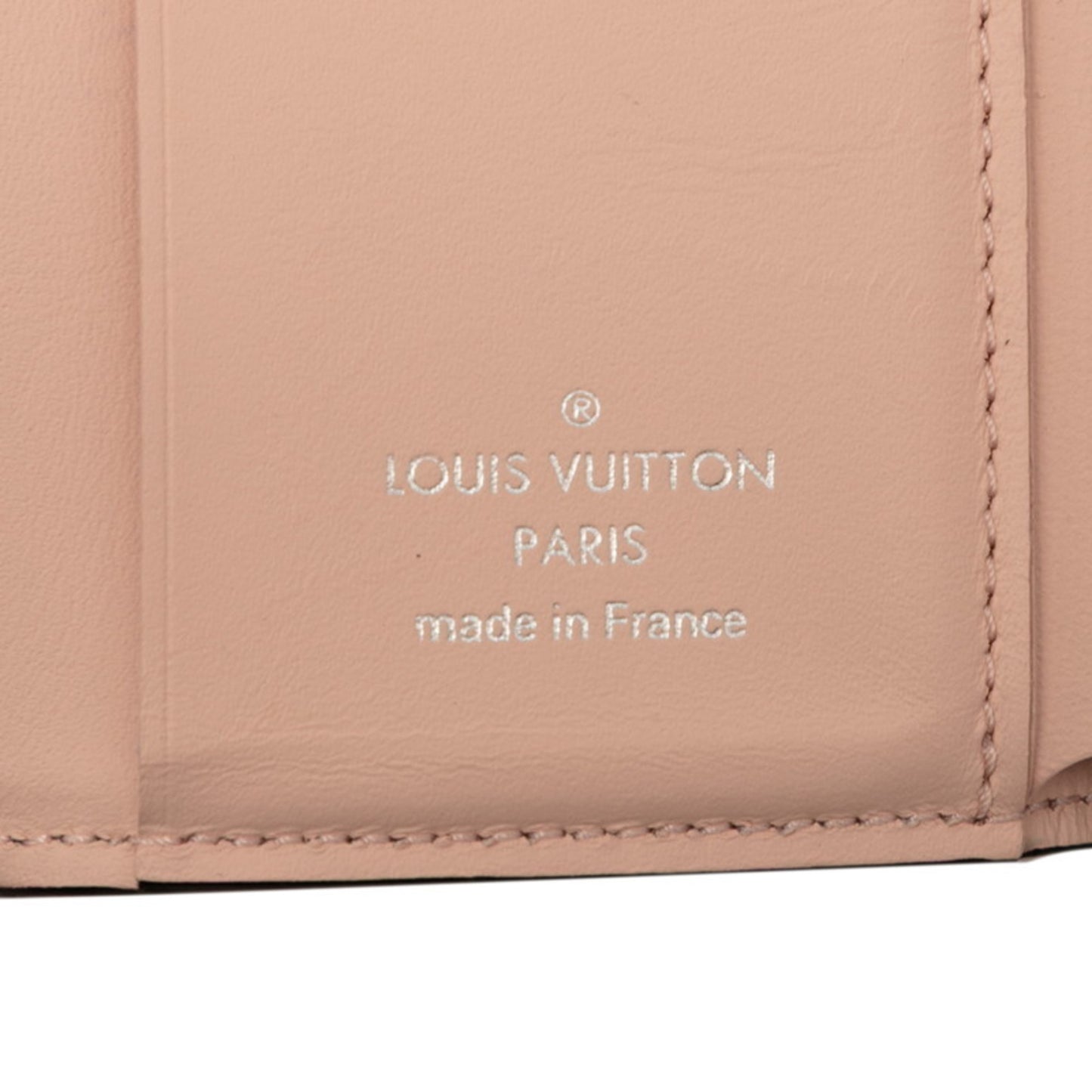 Louis Vuitton Monogram Mahina Portefeuille Iris Xs Tri-Fold Wallet M67499 Magnolia Pink Leather