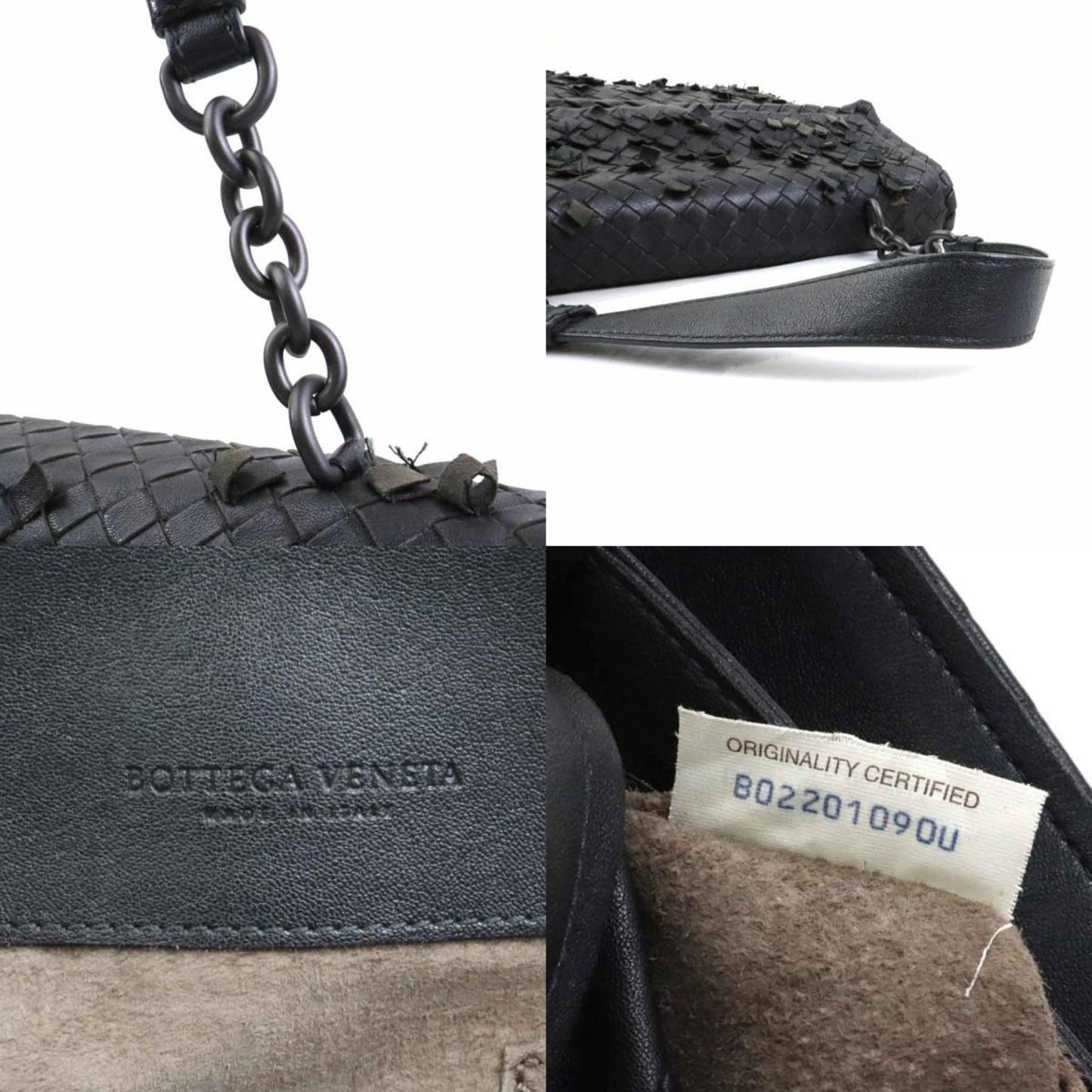 Bottega Veneta Intrecciato Leather Handbag