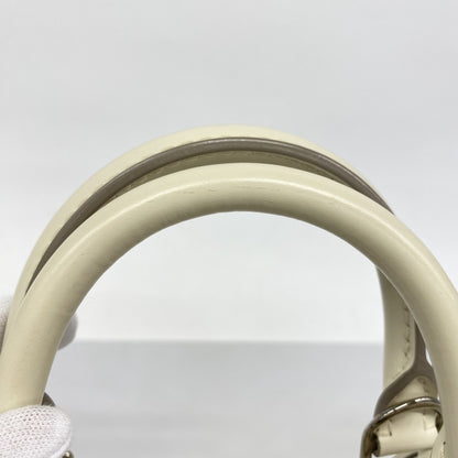 Louis Vuitton Epi Alma Pm Handbag M4030J White Leather