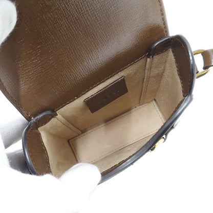 Gucci Gg Supreme Horsebit 1955 Mini Bag (625615) - Women'S Shoulder Pouch
