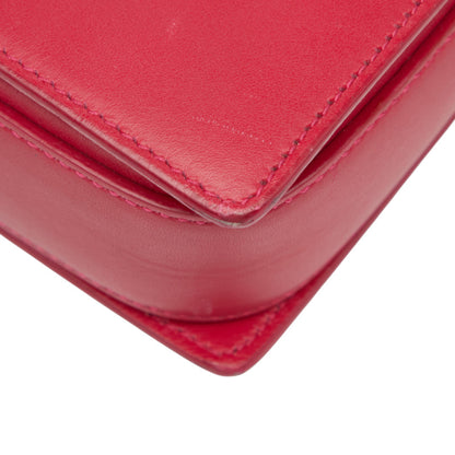 Saint Laurent Classic Lulu Crossbody Shoulder Bag In Pink Leather