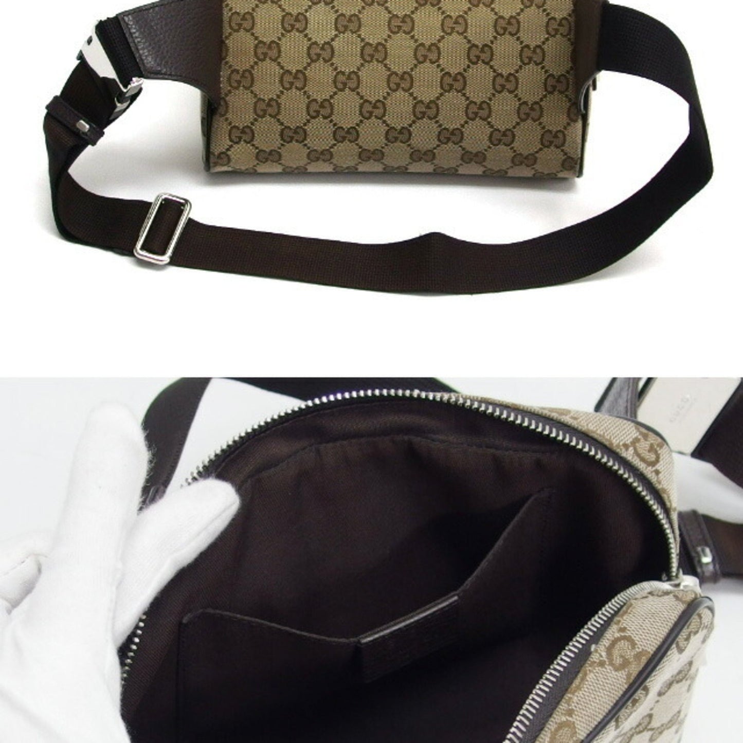 Gucci Gg Canvas Belt Bag
