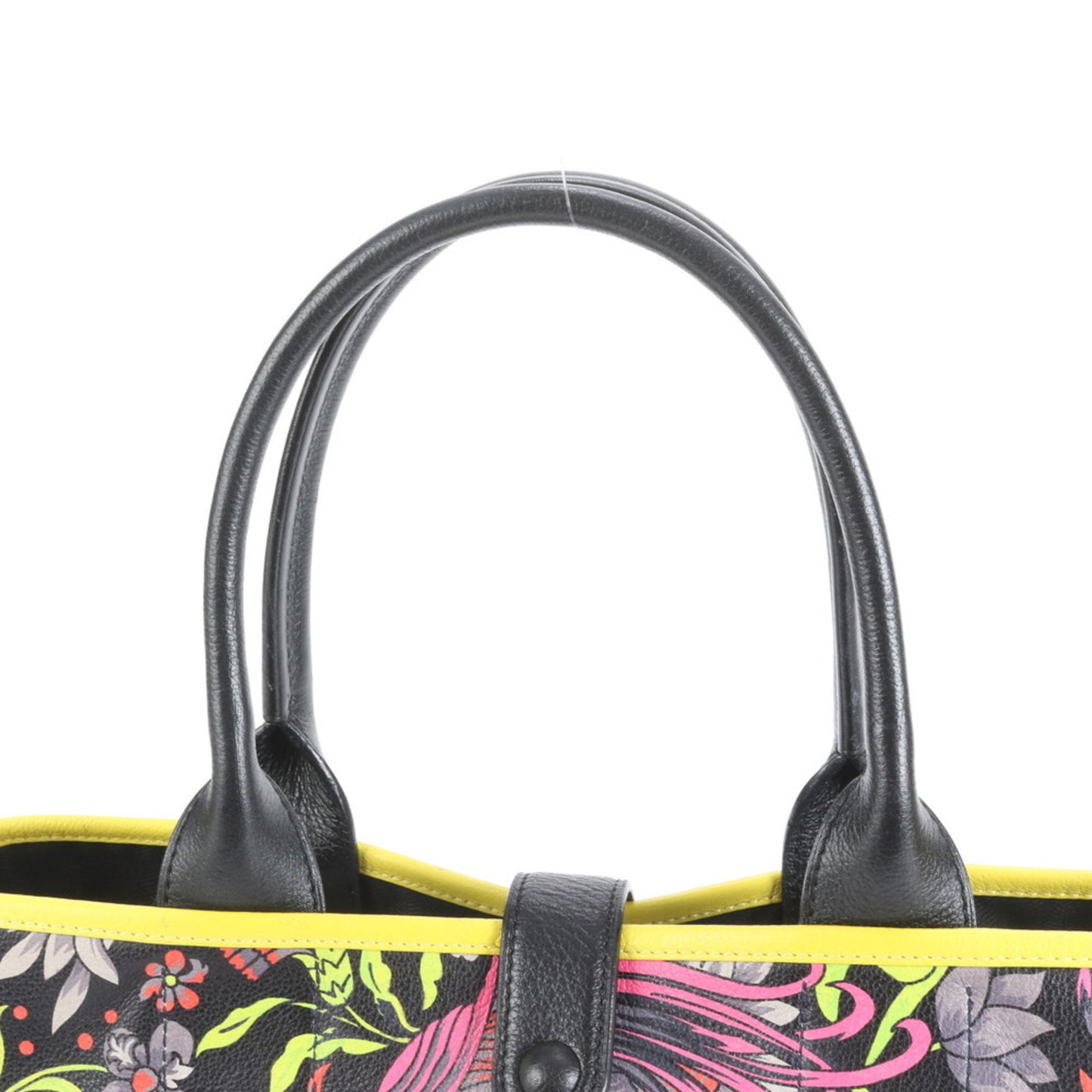 Loewe Limited Edition Flower Print Leather Tote Bag