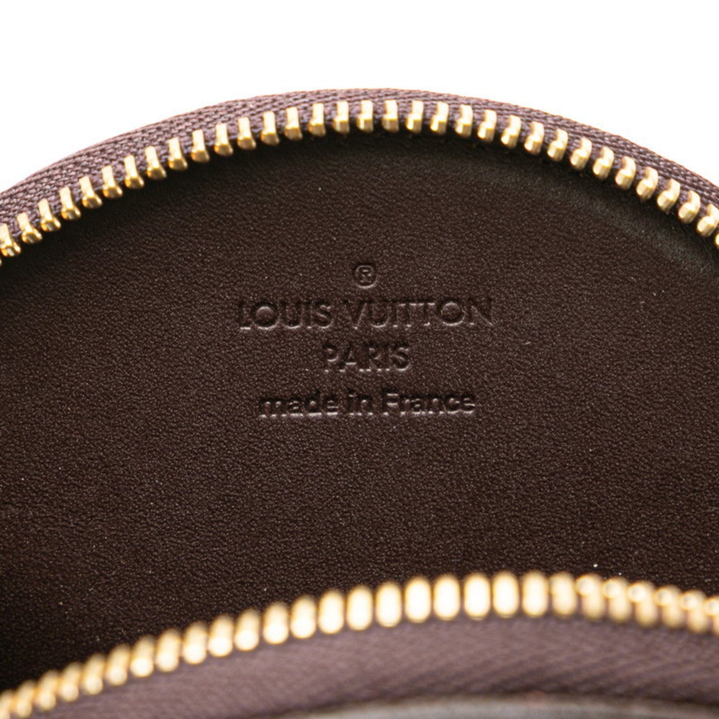 Louis Vuitton Monogram Vernis Portemonnay Chapeau Coin Case M91413 Amaranth Patent Leather