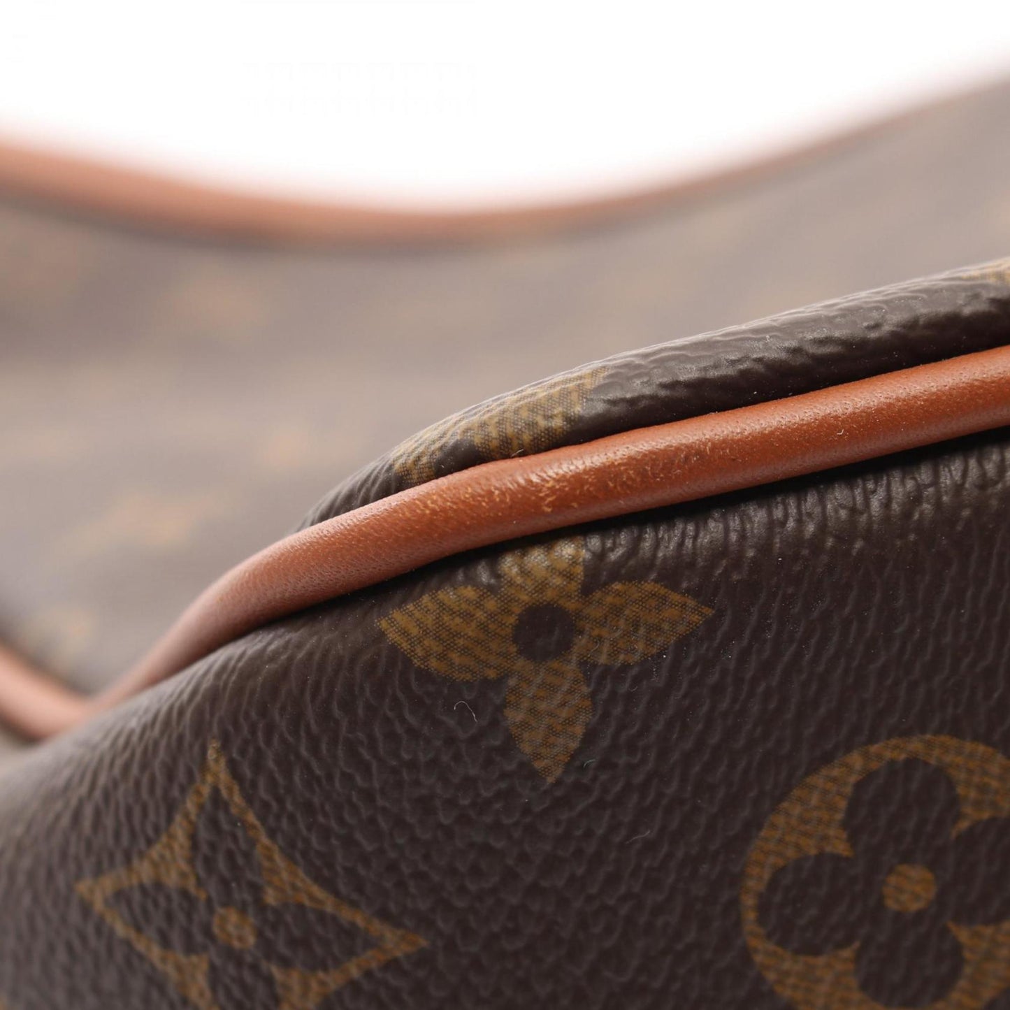 Louis Vuitton Hobo Dauphine Mm Shoulder Bag Coated Canvas Leather Monogram Reverse