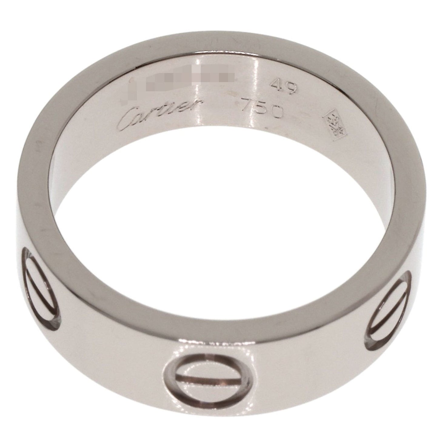 Cartier Love Ring #49 18K White Gold