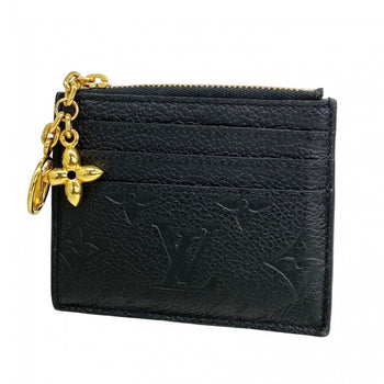 Louis Vuitton Monogram Empreinte Wallet/Coin Case With Lv Charm