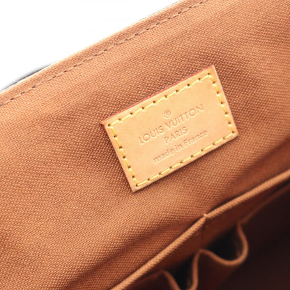 Louis Vuitton Messenger Bobble Mm Shoulder Bag In Coated Canvas With Monogram Design