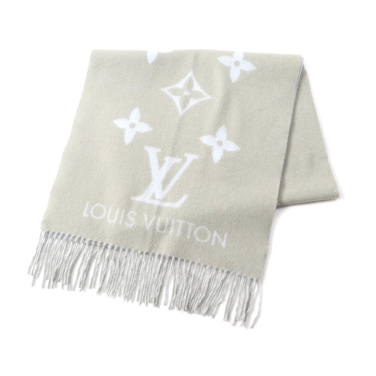 Louis Vuitton Echarpe Reykjavik M70462 100% Cashmere Stole