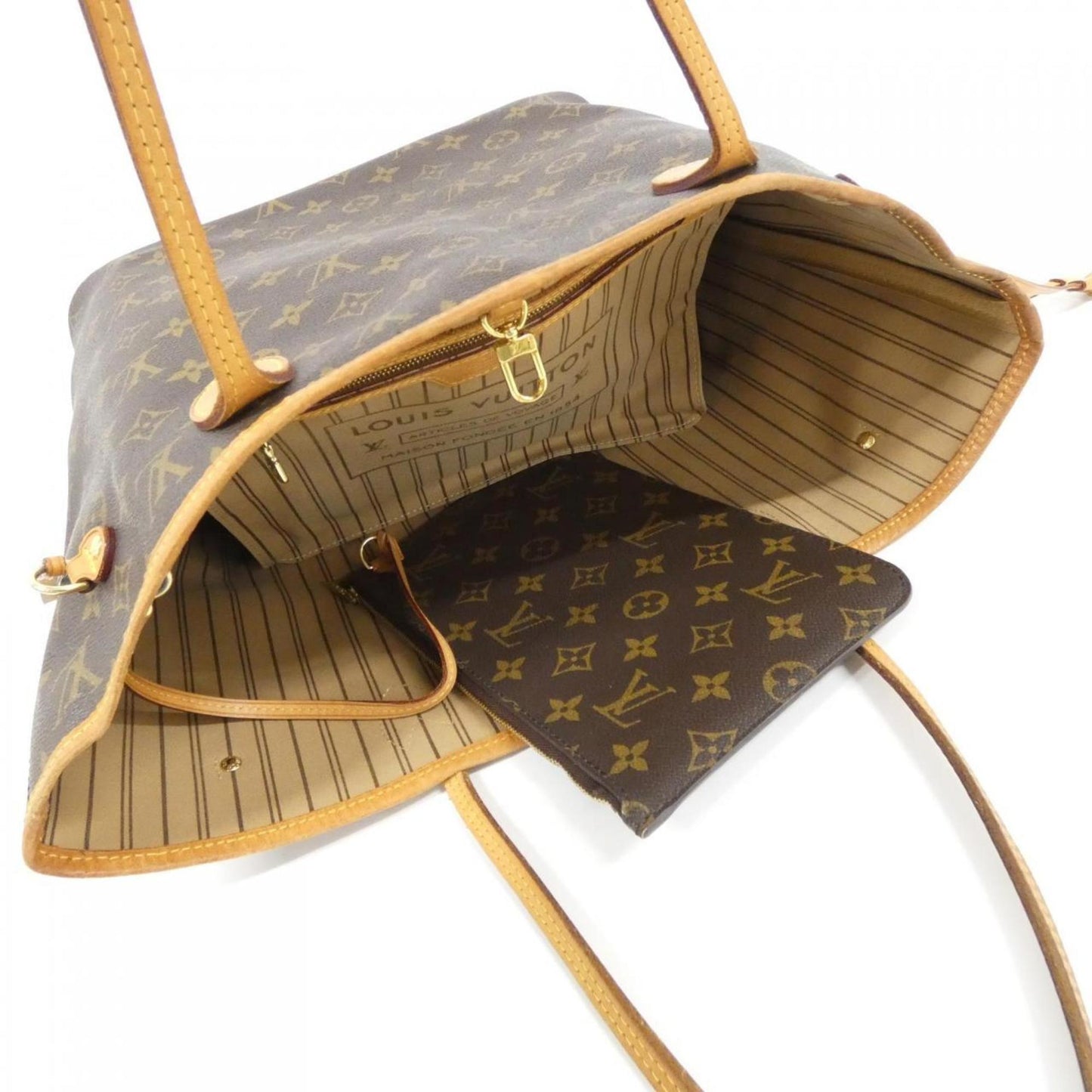 Louis Vuitton Monogram Neverfull Mm M40995 Handbag