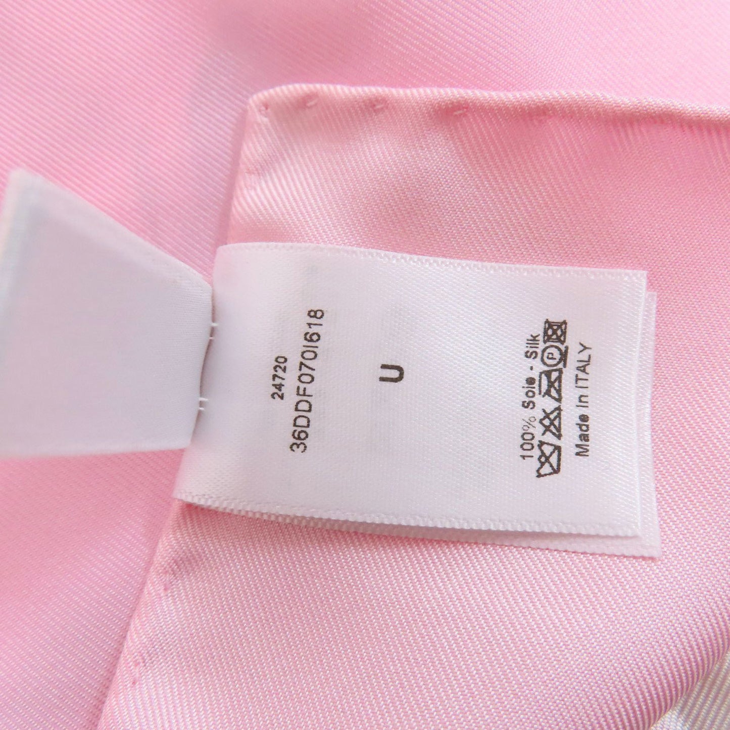 Christian Dior Floral Print Silk Scarf/Muffler