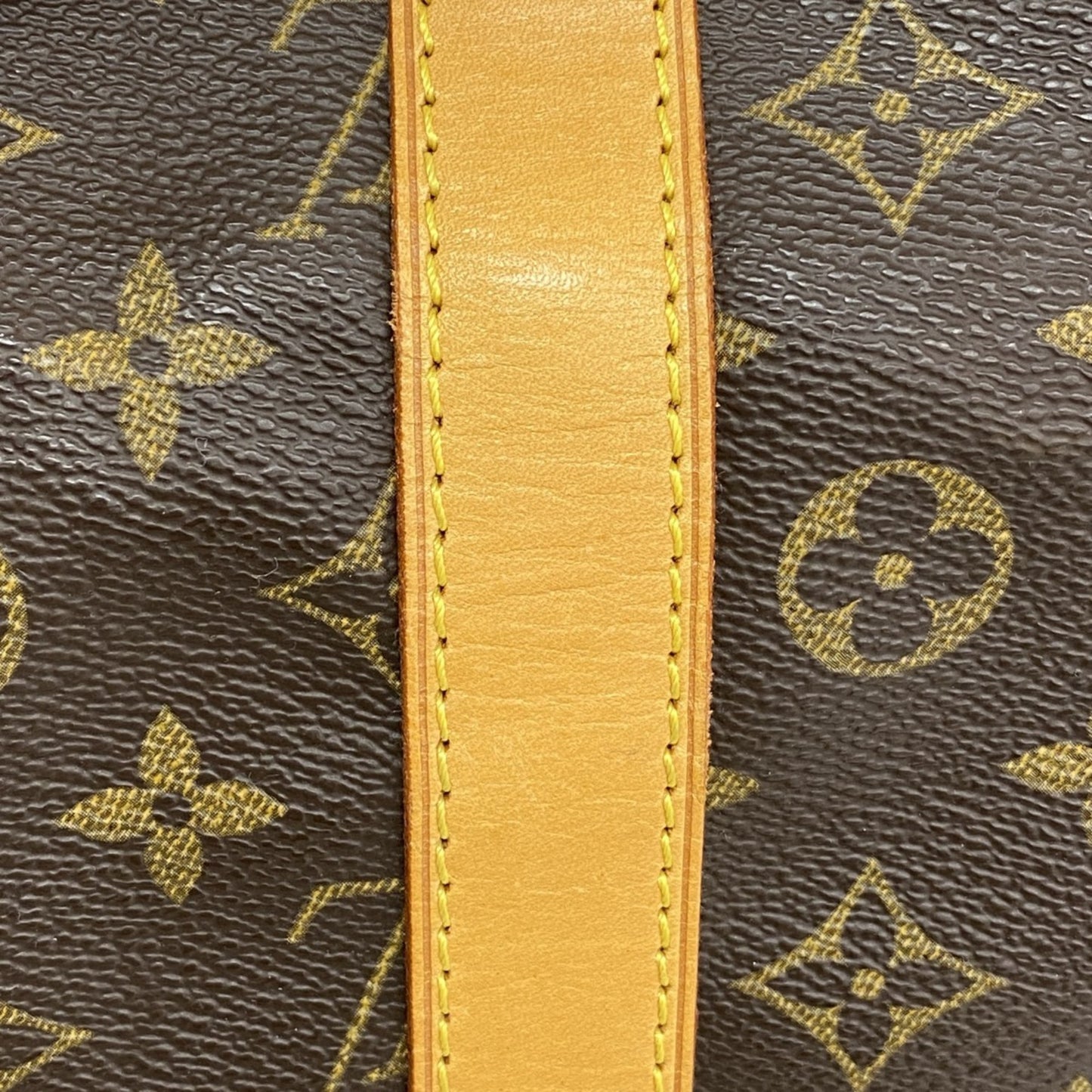 Louis Vuitton Monogram Keepall 55 Boston Bag M41424 Brown