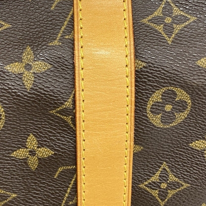 Louis Vuitton Monogram Keepall 55 Boston Bag M41424 Brown