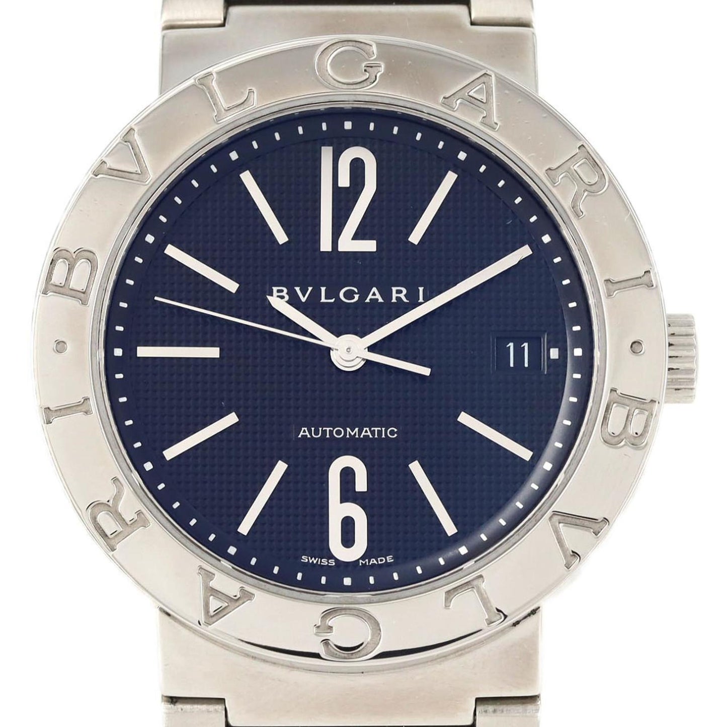 Bvlgari Bb38Ssauto Bb38Bssd At Ss Automatic Watch