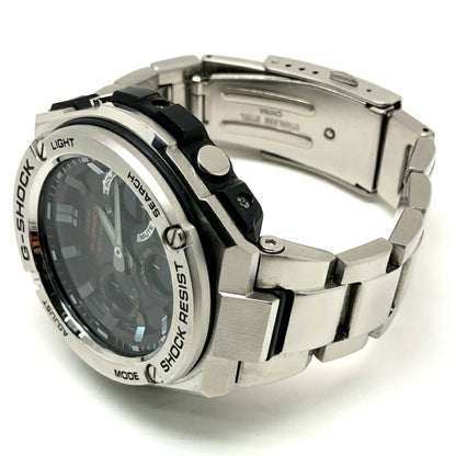 G-Shock Casio Gst-W110D-1A G-Steel Watch With Radio-Controlled Solar-Powered Movement