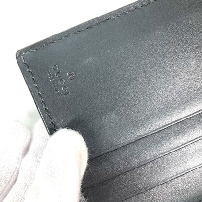 Gucci 451192 Guccissima Gg Ribbon Business Card Case