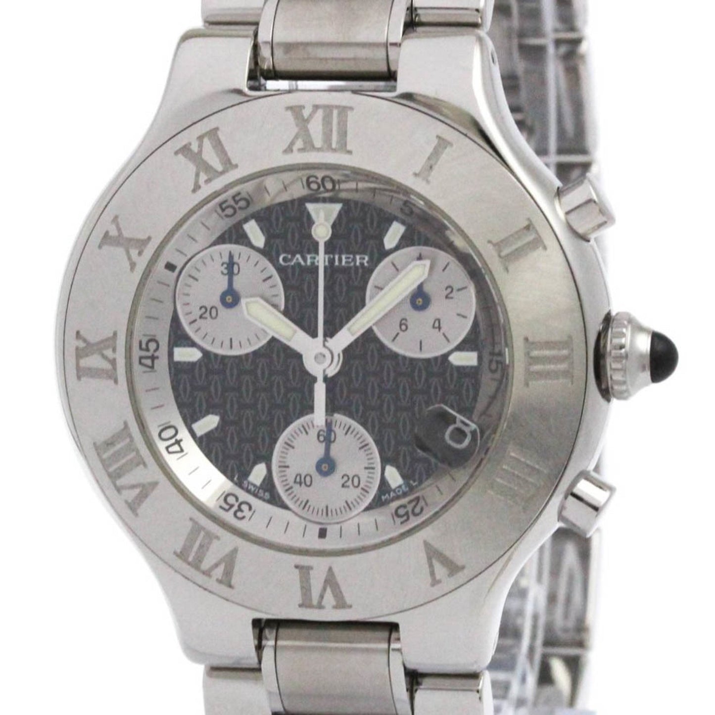 Cartier Must 21 Chronoscaph Steel Quartz