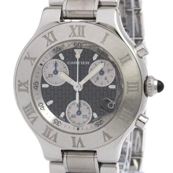 Cartier Must 21 Chronoscaph Steel Quartz