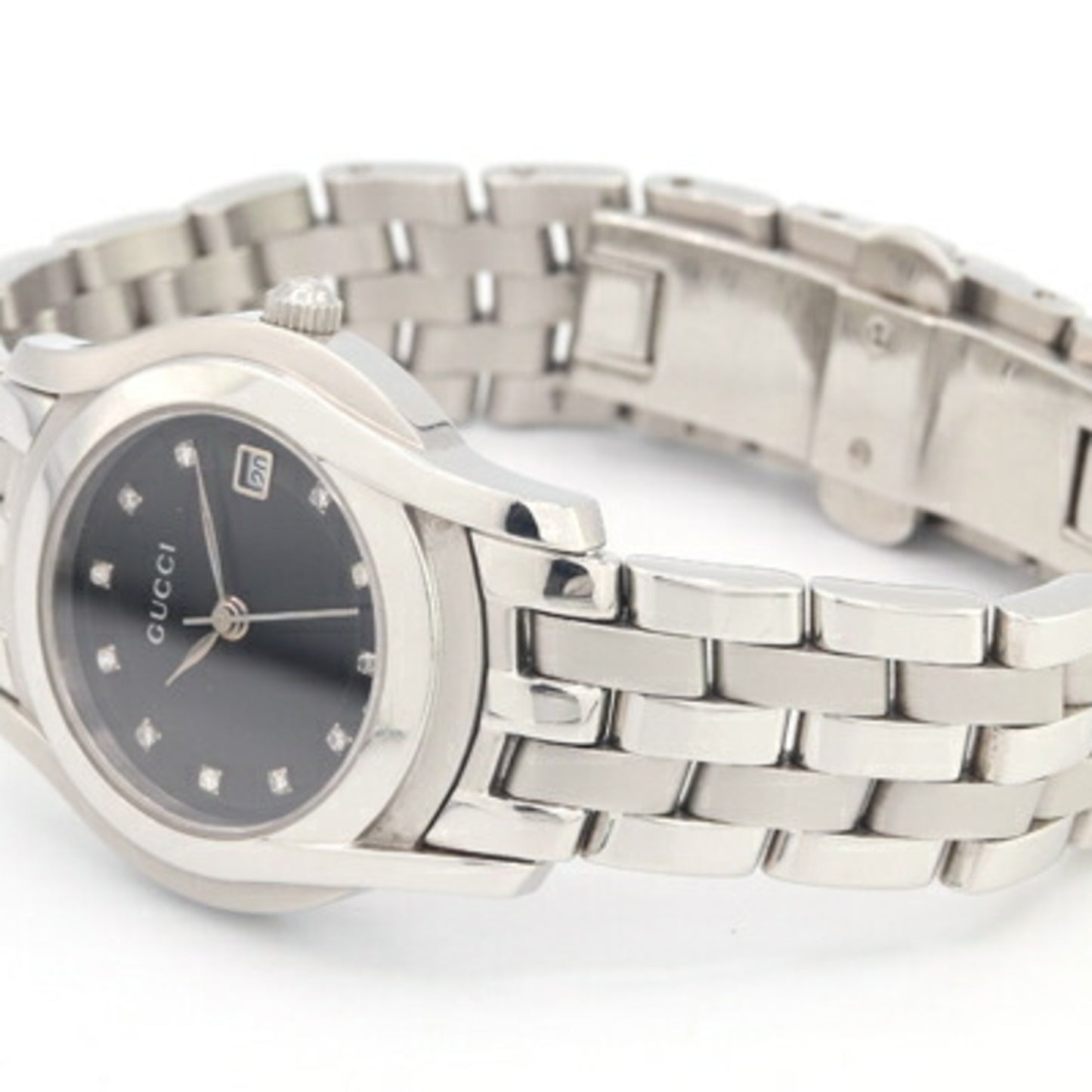 Gucci Women'S Watch With 11 Diamonds