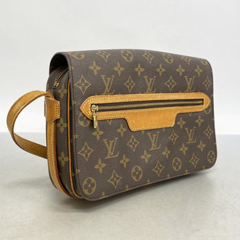 Louis Vuitton Monogram Saint-Germain 28 Shoulder Bag M51207 Brown