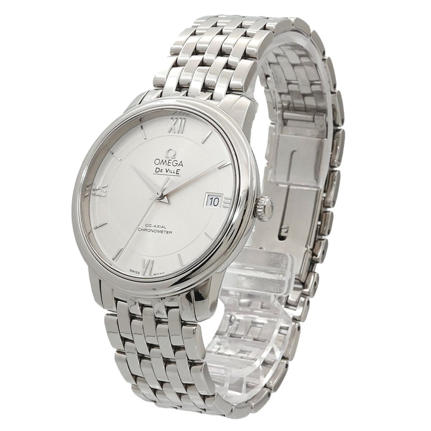 Omega Deville Prestige Co-Axial 424 10 37 20 02 001 Men'S Watch With Date Display