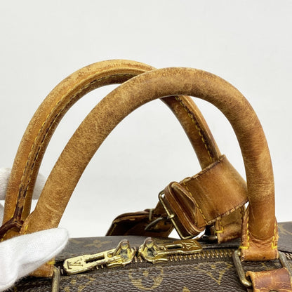 Louis Vuitton Monogram Keepall Bandouliere 50 Boston Bag M41416 Brown