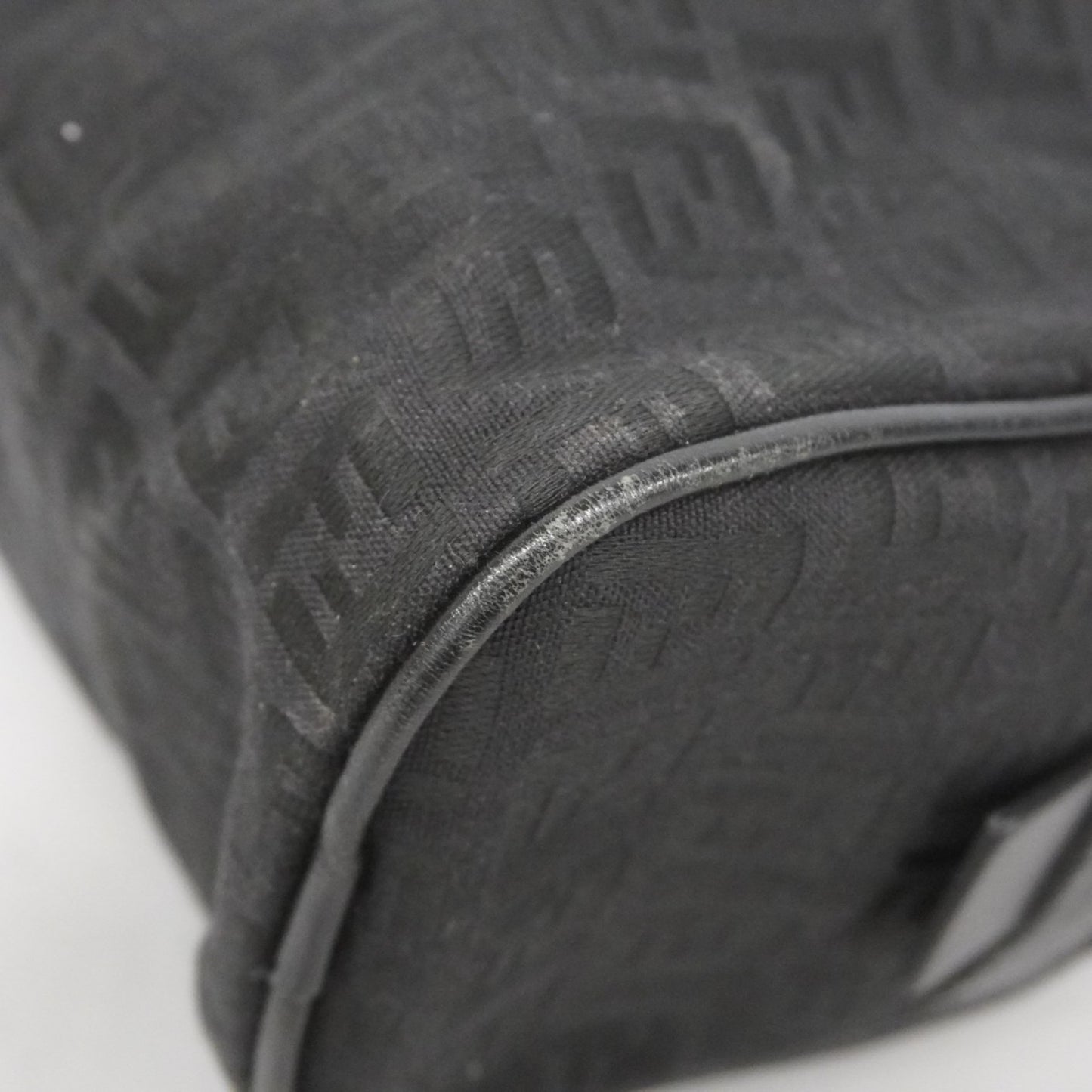 Fendi Zucchino Nylon Canvas Handbag