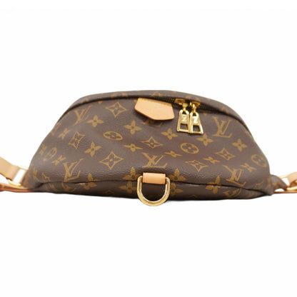 Louis Vuitton Monogram Bum Bag M43644 Brown