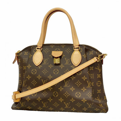 Louis Vuitton Monogram Ribo Mm Handbag M44546 Brown 2-Way Bag