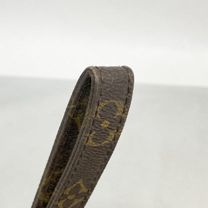 Louis Vuitton Monogram Marly Dragonne Pm Clutch Bag M51827 Brown