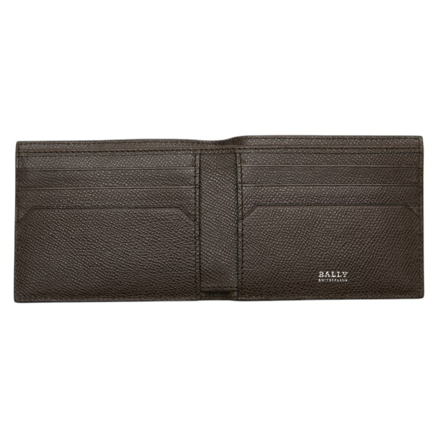 Bally Bifold Wallet Tevye Lt 241 Brown Leather