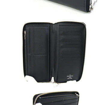 Louis Vuitton Epi Zippy Wallet Vertical M60965 Noir Black