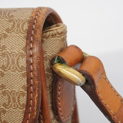 Celine Shoulder Bag Macadam Brown