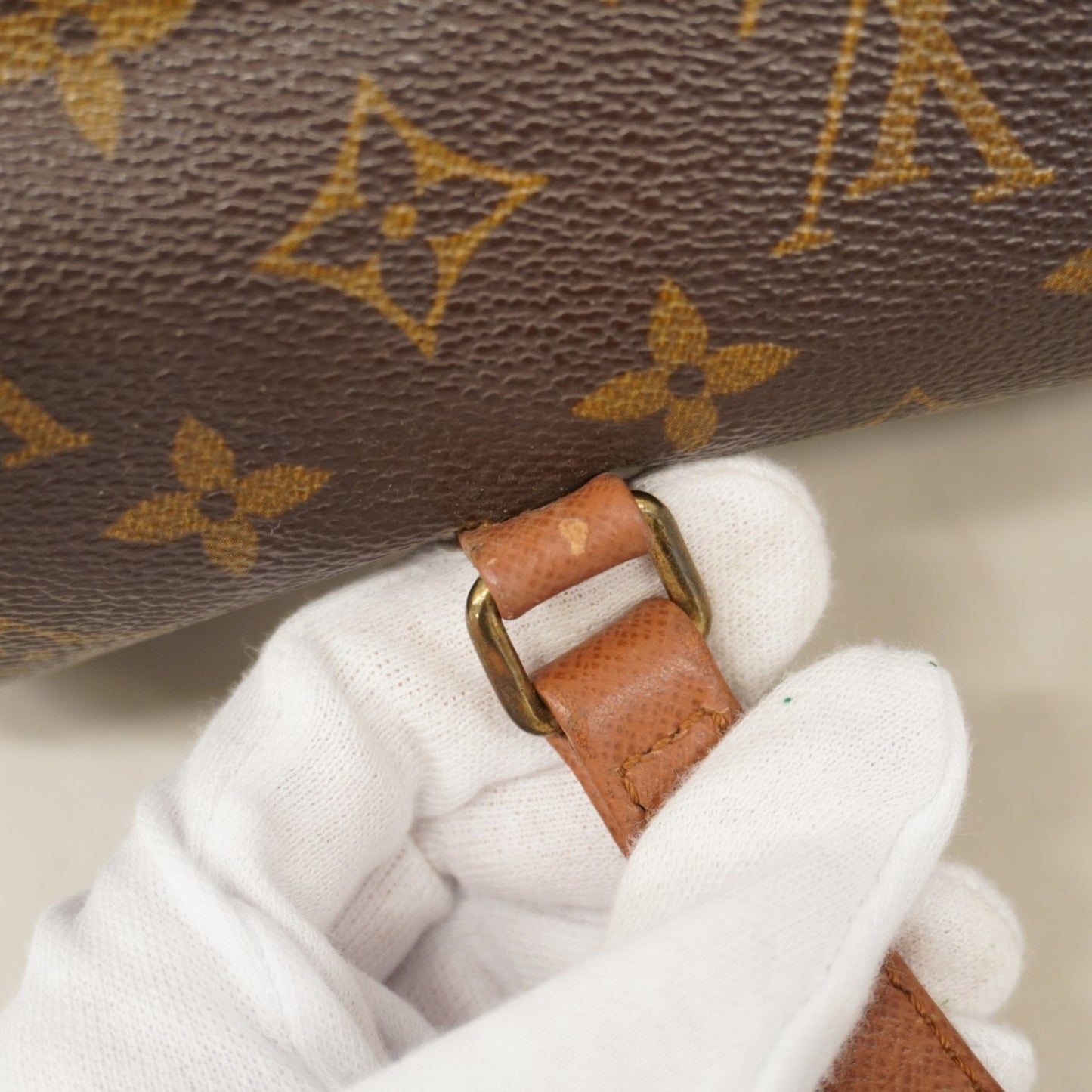 Louis Vuitton Monogram Papillon 30 Handbag M51385 Brown