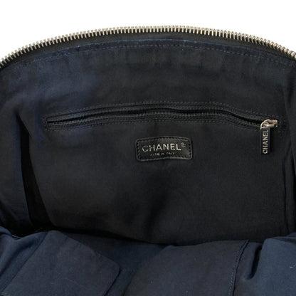 Chanel Coco Mark Matelasse Tote Bag Black