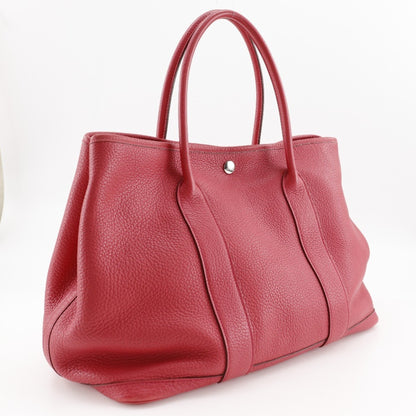 Hermes Hermes Garden Pm Tote Bag Negonda Bougainvillea 2012 Pink ?P Snap Button Party