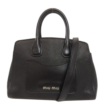 Miu Miu Miu 2-Way Handbag In Calfskin