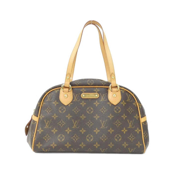 Canvas Louis Vuitton Shoulder Bag Coated