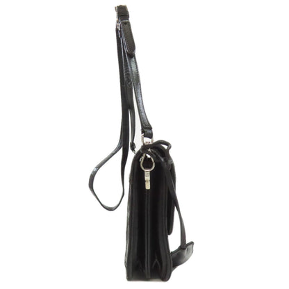 Prada Gathered Leather Shoulder Bag