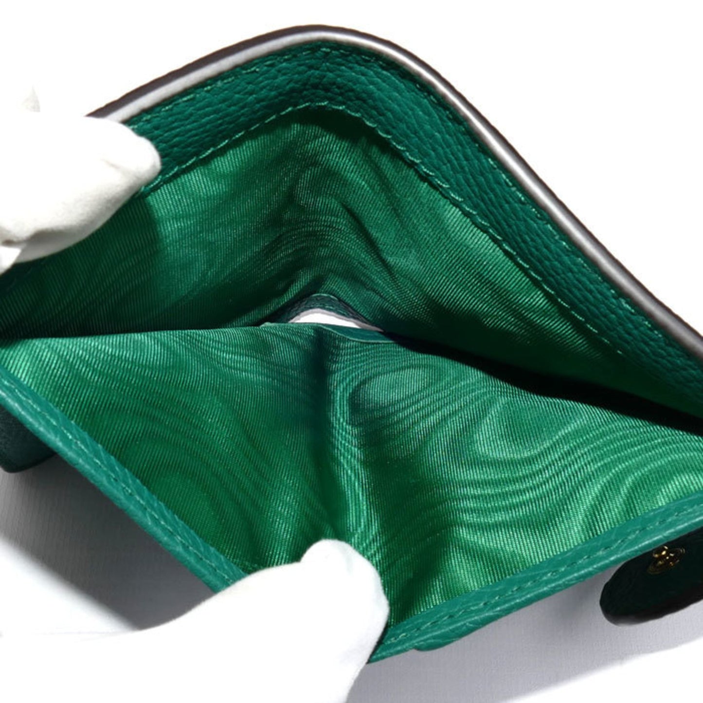 Gucci Double G Bamboo Compact Wallet