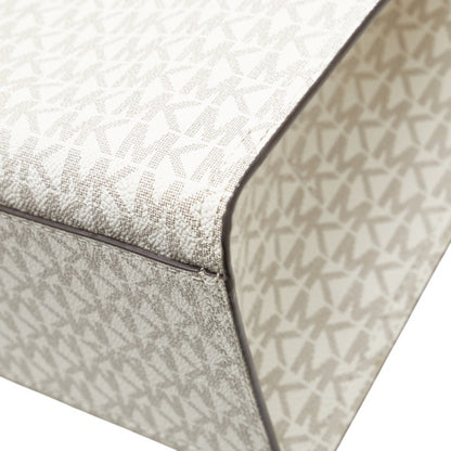 Michael Kors Signature Handbag Tote Bag 35T0Gy9T3B White