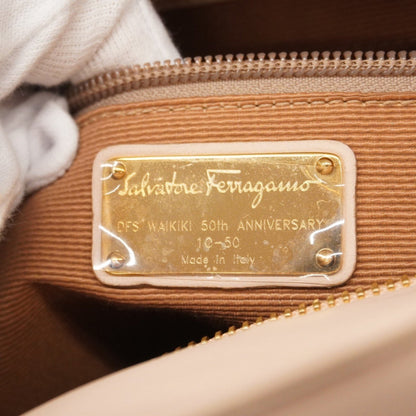 Salvatore Ferragamo Gancini Leather Handbag