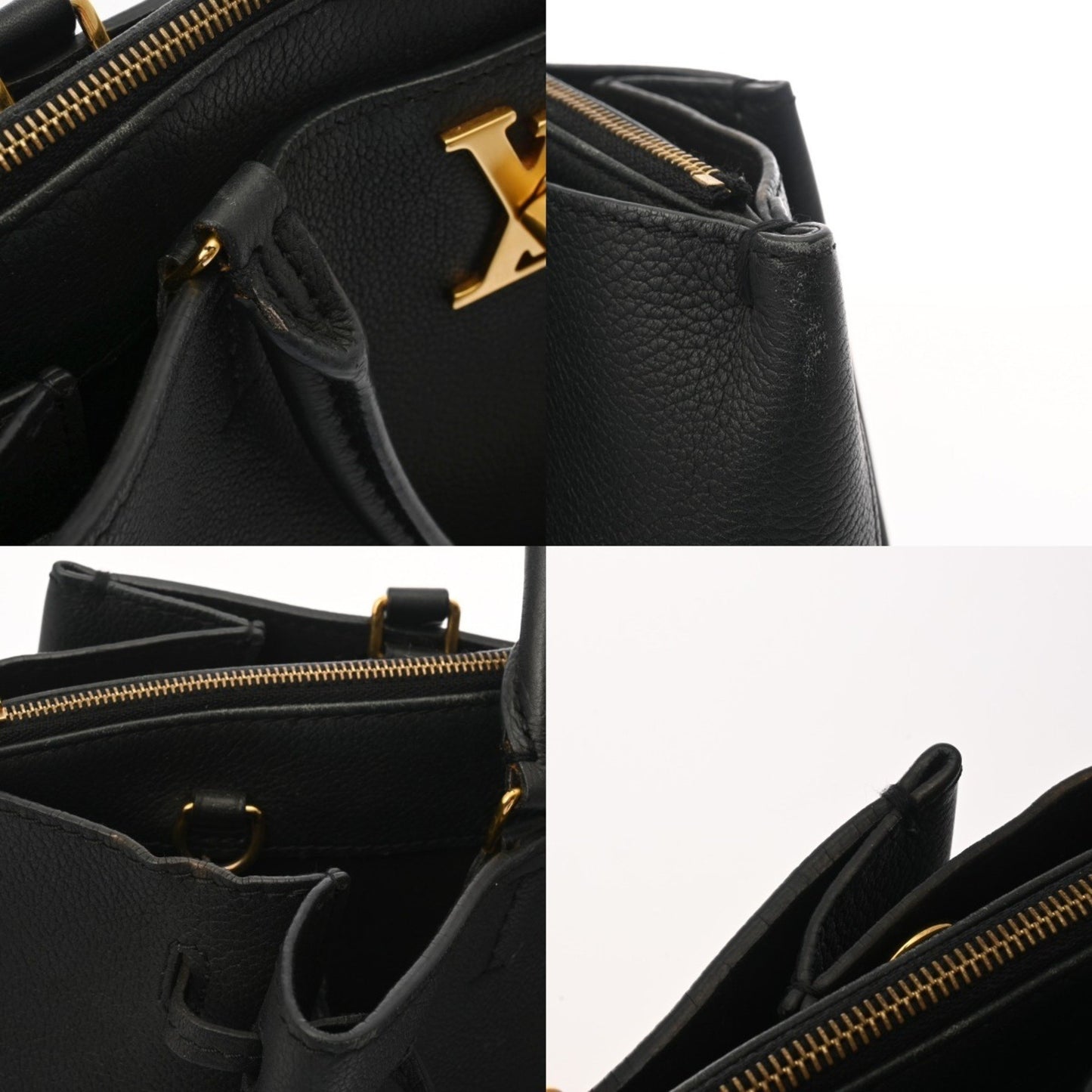 Louis Vuitton Louis Vuitton Rockmeat Noir M54569 Women'S Calfskin Handbag