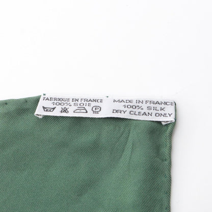Hermes Herms Mors & Filets Carr 90 Silk Scarf For Women