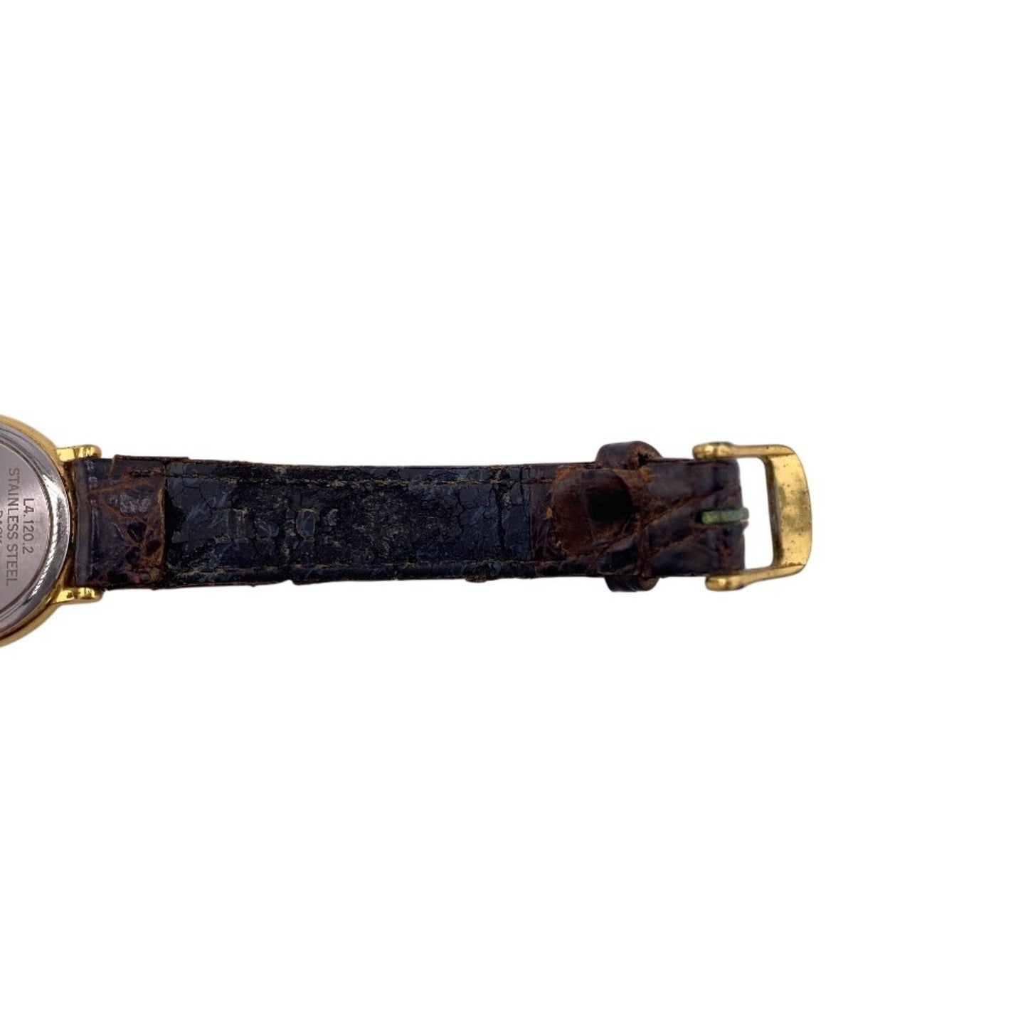 Longines L4.120.2 Round Gold Quartz Watch