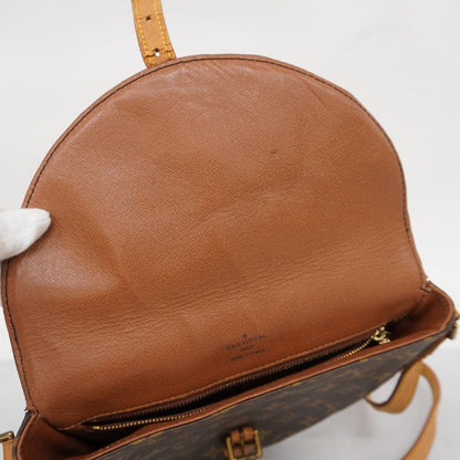 Louis Vuitton Monogram Chantilly Mm Shoulder Bag M51233 Brown