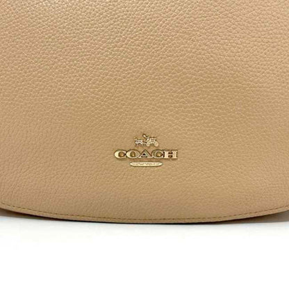 Coach 2-Way Bag Ec-23568 Beige 58036 Leather Crossbody For Women