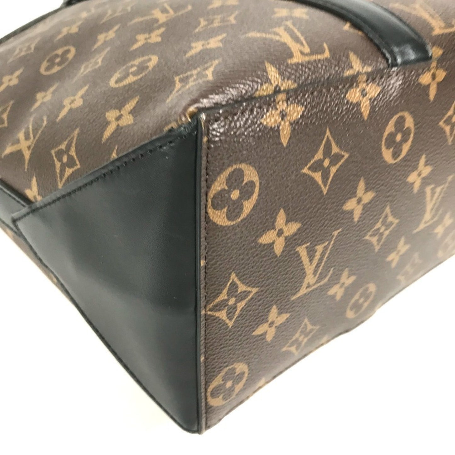 Louis Vuitton Monogram Macassar Weekend Tote Pm M45734